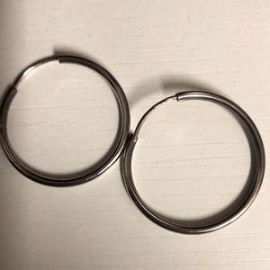 Silpada hoop earrings